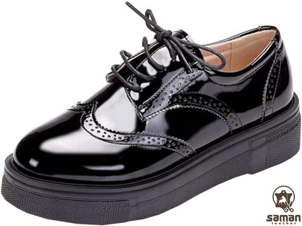 The purchase price of leather lace up shoes womens