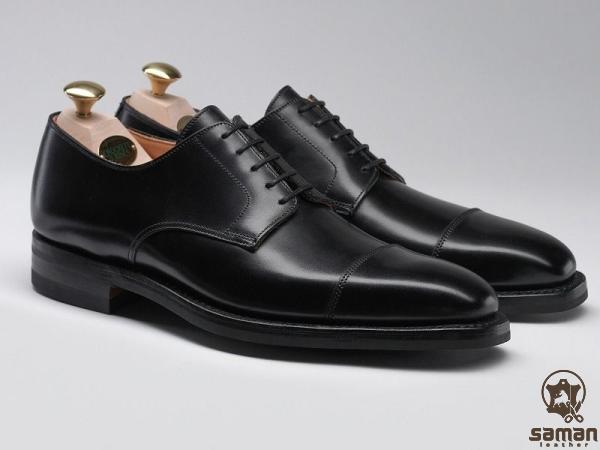 Leather oxford shoes black | Buy at a cheap price