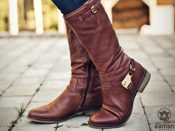 Synthetic leather boots waterproof | Buy at a cheap price