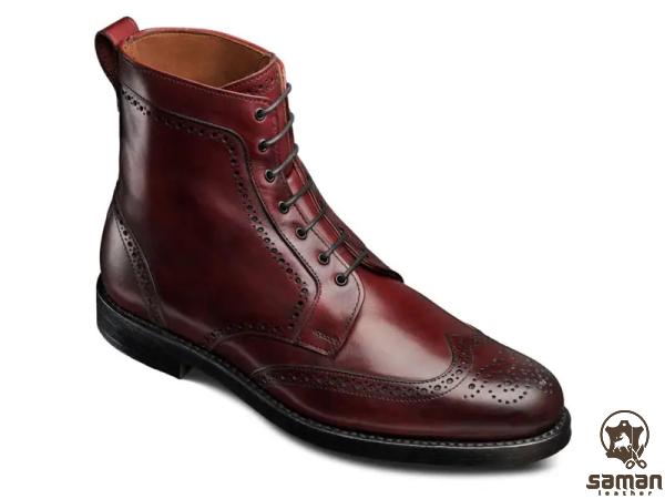 Synthetic leather boots price + wholesale and cheap packing specifications