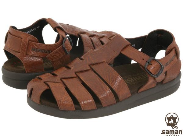 Leather sandals for mens closed toe purchase price + preparation method